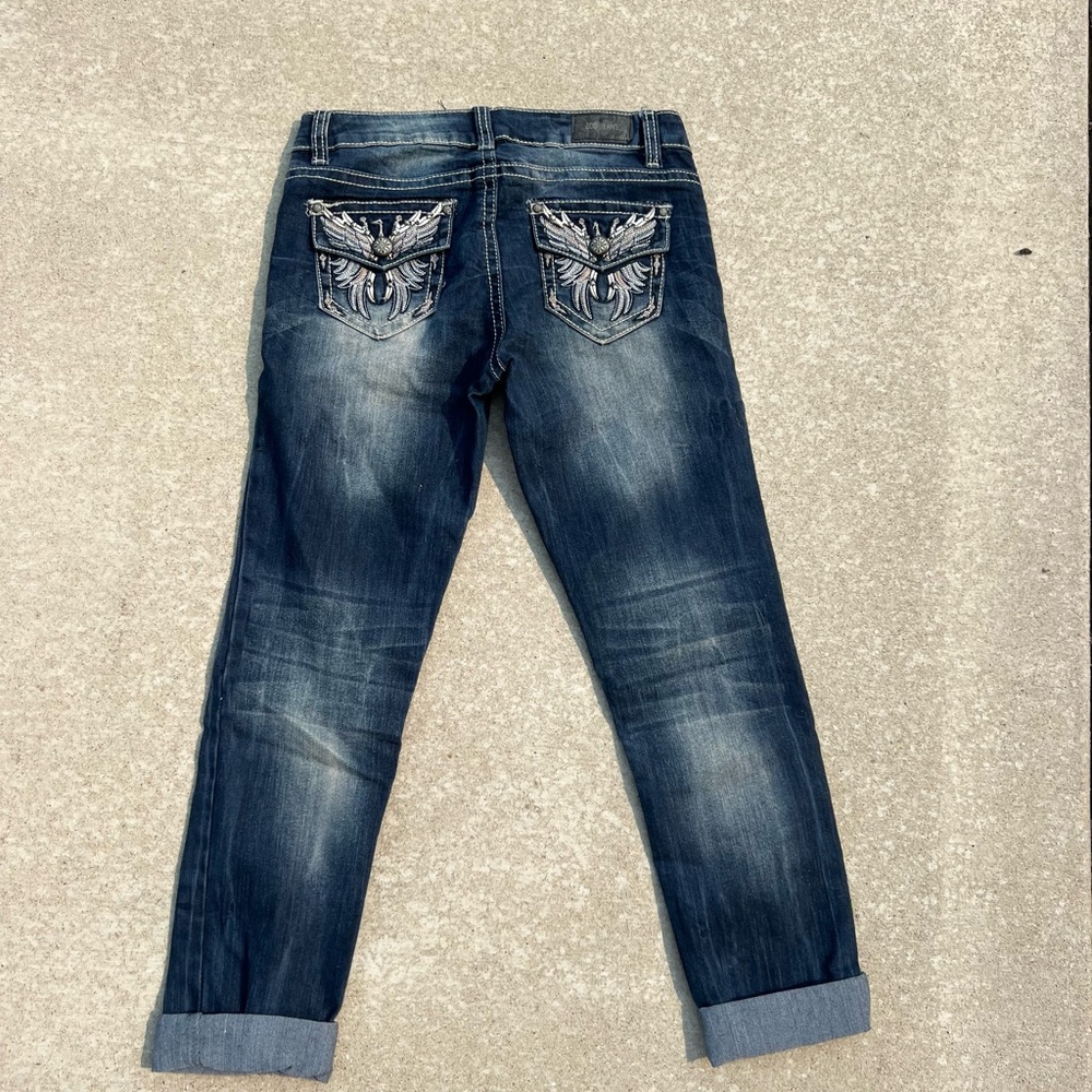 ZCO Embroidered Denim Jeans - Picture 4 of 4